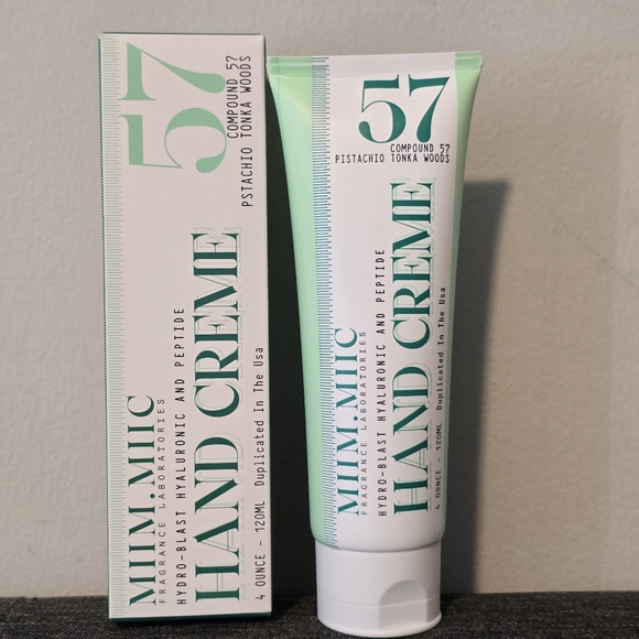 MIIM MIIC 57 Pistacho Tonka Woods Hand Creme - 120ml - Picture 1 of 5
